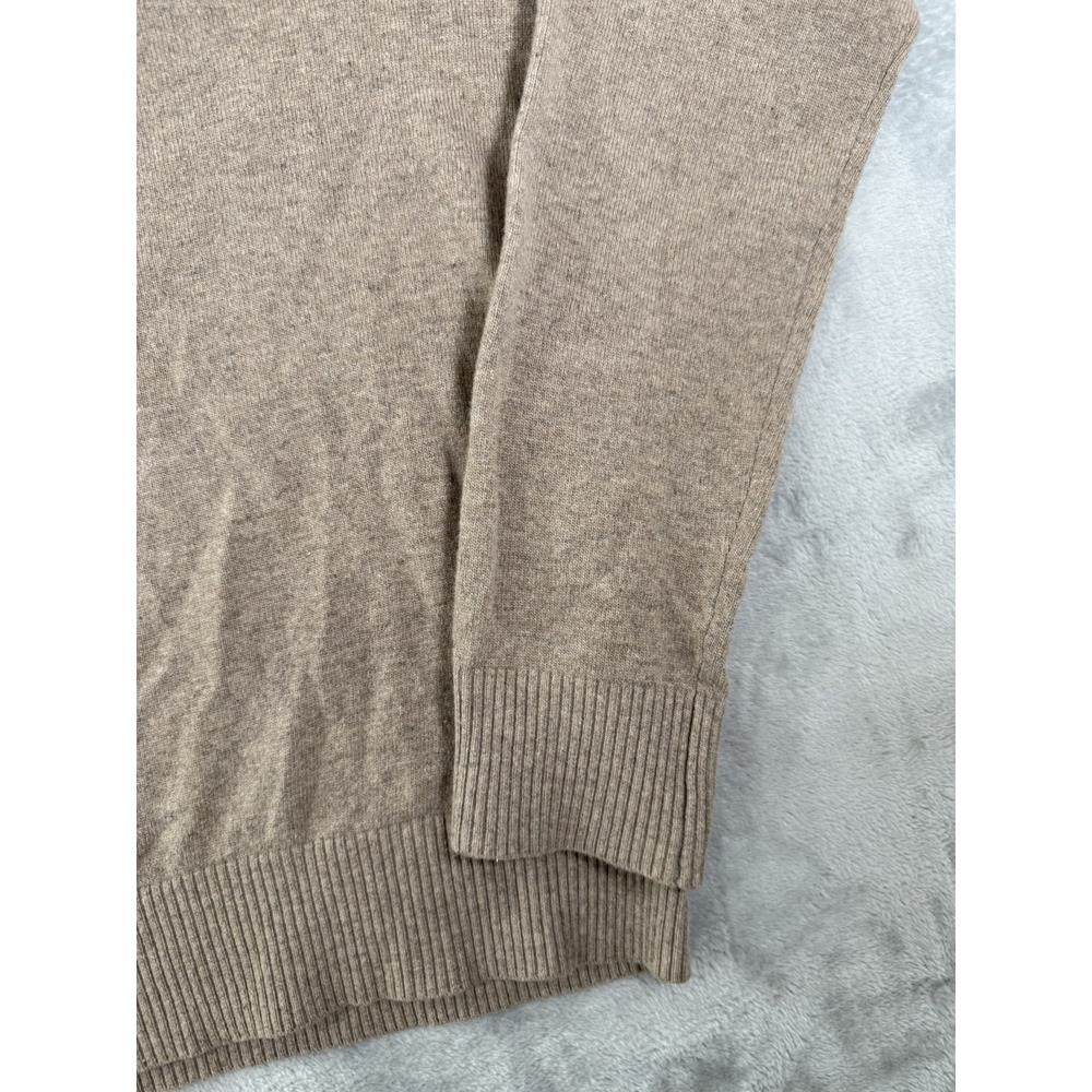 Banana‎ Republic Sweater Mens Small Brown Wool Blend Pullover - Picture 3 of 12